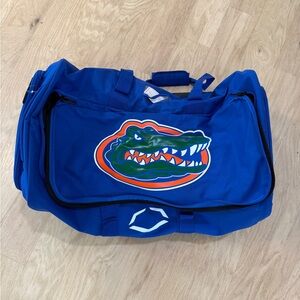 Blue Athletic Duffel Bag with Logo